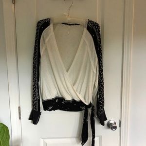 Free People Wrap Top